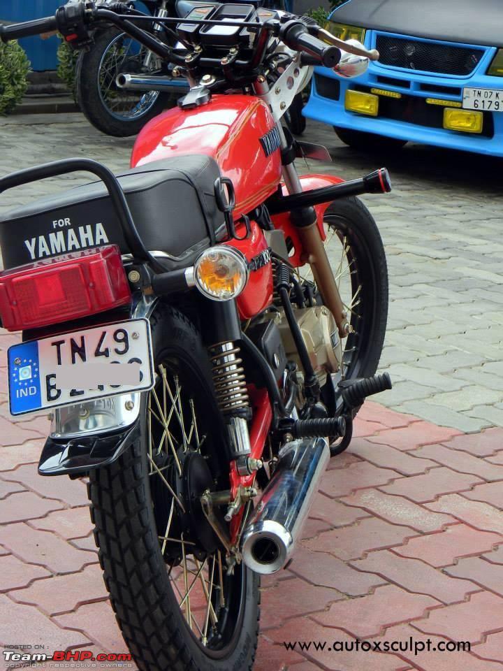 Yamaha Rx100 My Red Beast Team Bhp