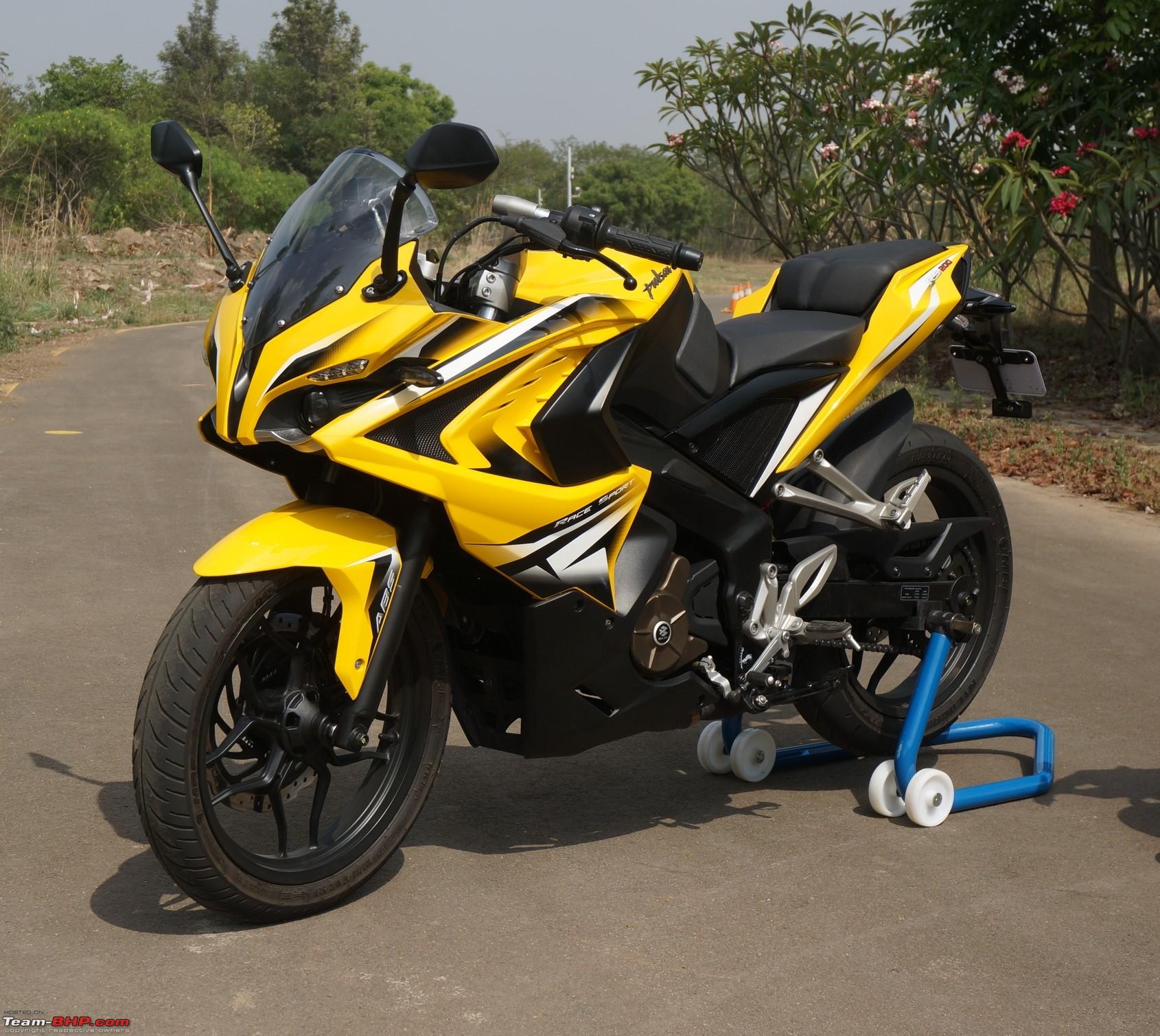 Report, Pics & Video: Bajaj Pulsar RS200 ridden at the factory test ...