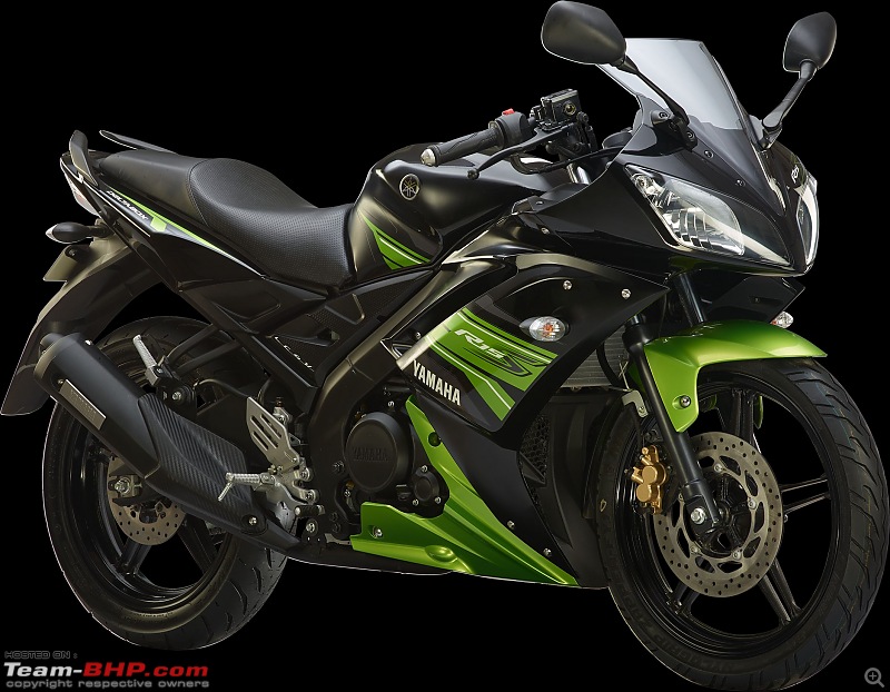 Yamaha YZF-R15 S launched at Rs. 1.15 lakh-r-15s-blkgreen-3qtr85460-2.jpg