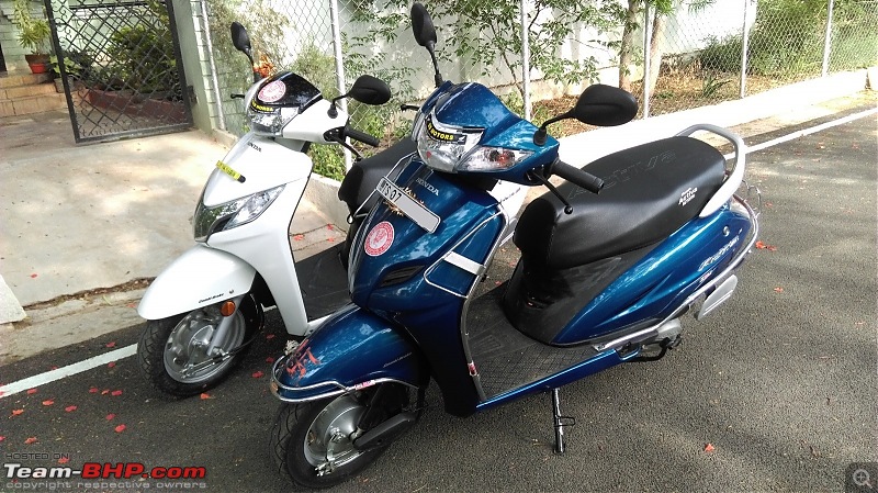 Review Honda Activa 125 Pearl Amazing White Edit Now Sold Team Bhp
