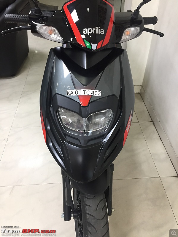 Aprilia SR 150 unveiled at the Auto Expo. EDIT: Priced at Rs. 65,000-aprilia-black-1.jpeg