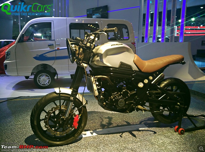 Lower spec'd variant of Mahindra Mojo caught testing-mahindramojoscramblerautoexpo2016.jpg