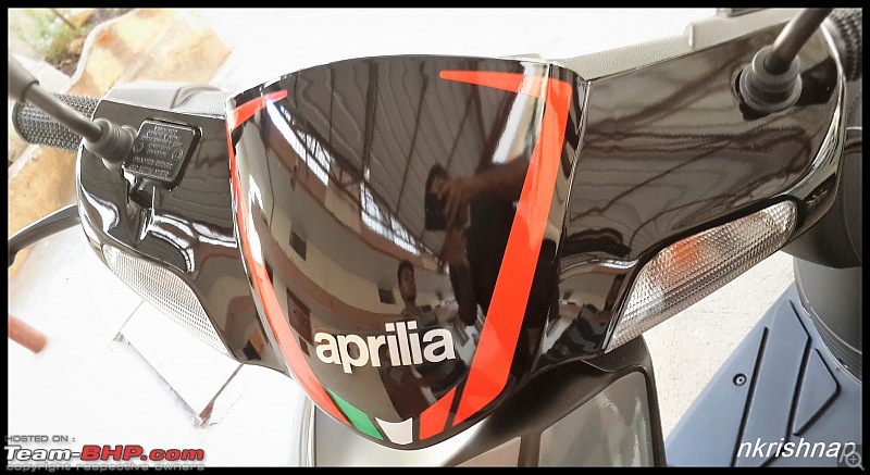 Aprilia SR 150 unveiled at the Auto Expo. EDIT: Priced at Rs. 65,000-1.jpg