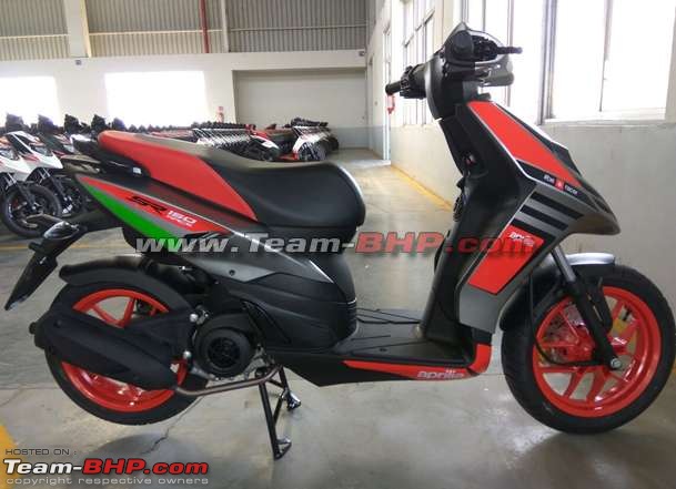 Scoop! Aprilia SR 150 Race Edition spotted. EDIT: Launched at Rs. 70,288-sr1502.jpg