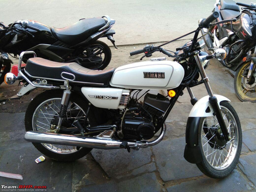 Colour Yamaha Rx 100 Modified Bikes In Kerala