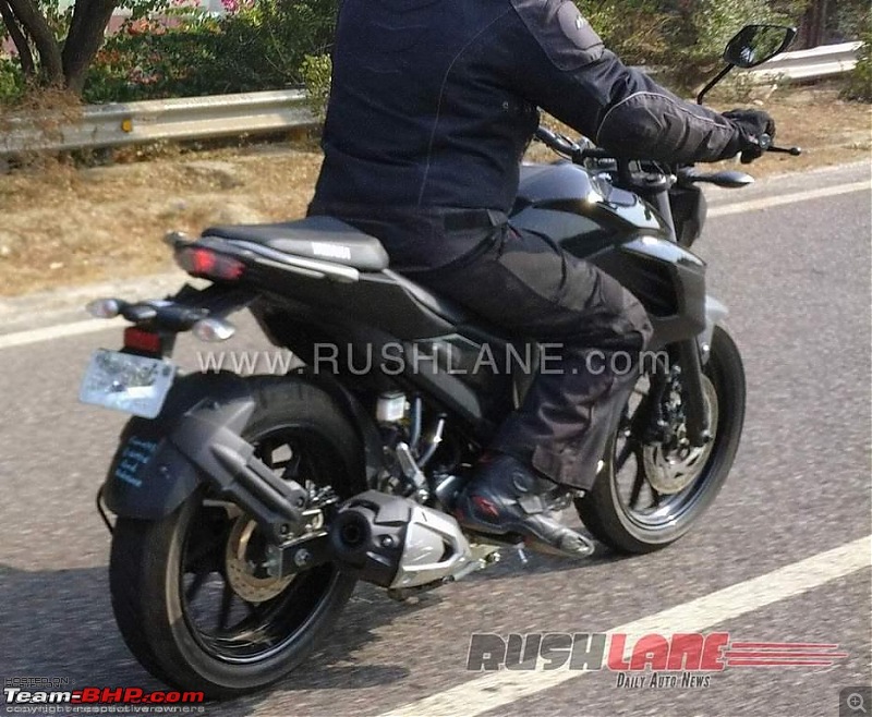 Yamaha Fazer 25 spotted testing. EDIT: Launched at Rs. 1.29 lakhs-yamahafz25spiedindialaunch10.jpg