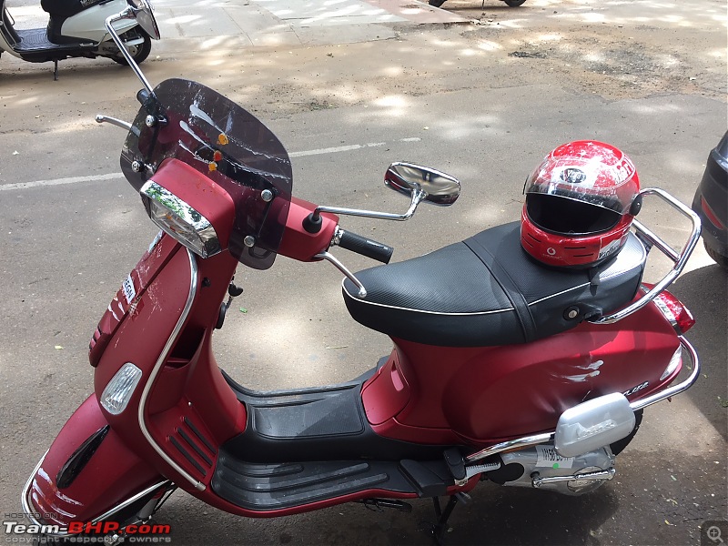 Another Italian joins the stable - Our Matt Red Vespa 150-random.jpg