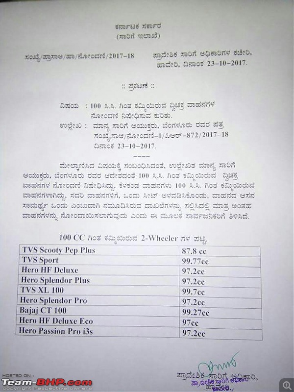 Karnataka: Single and not allowed to mingle - No pillion on bikes up to 100cc-photo-sameer-mohan.jpg