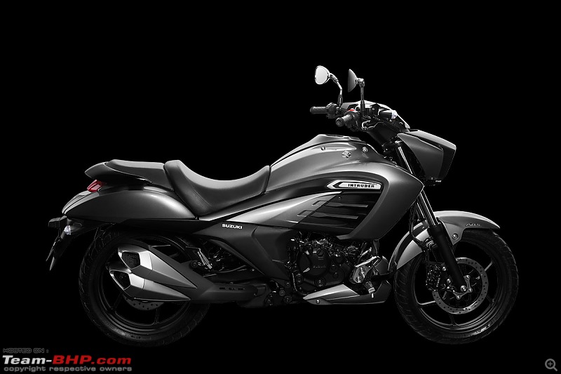 The Suzuki 155cc Intruder. EDIT: Launched at Rs. 98,340-tankflowmin.jpg