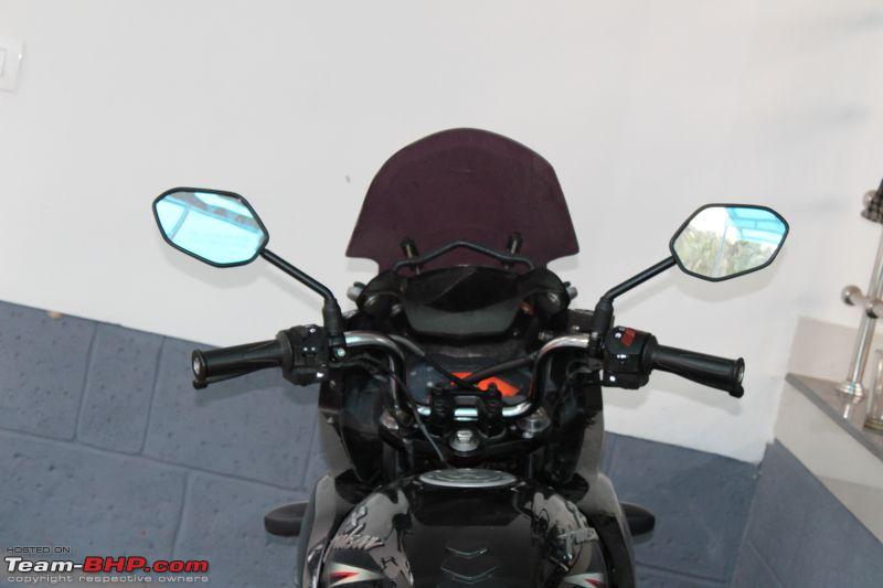 Pulsar 220 handle best sale light