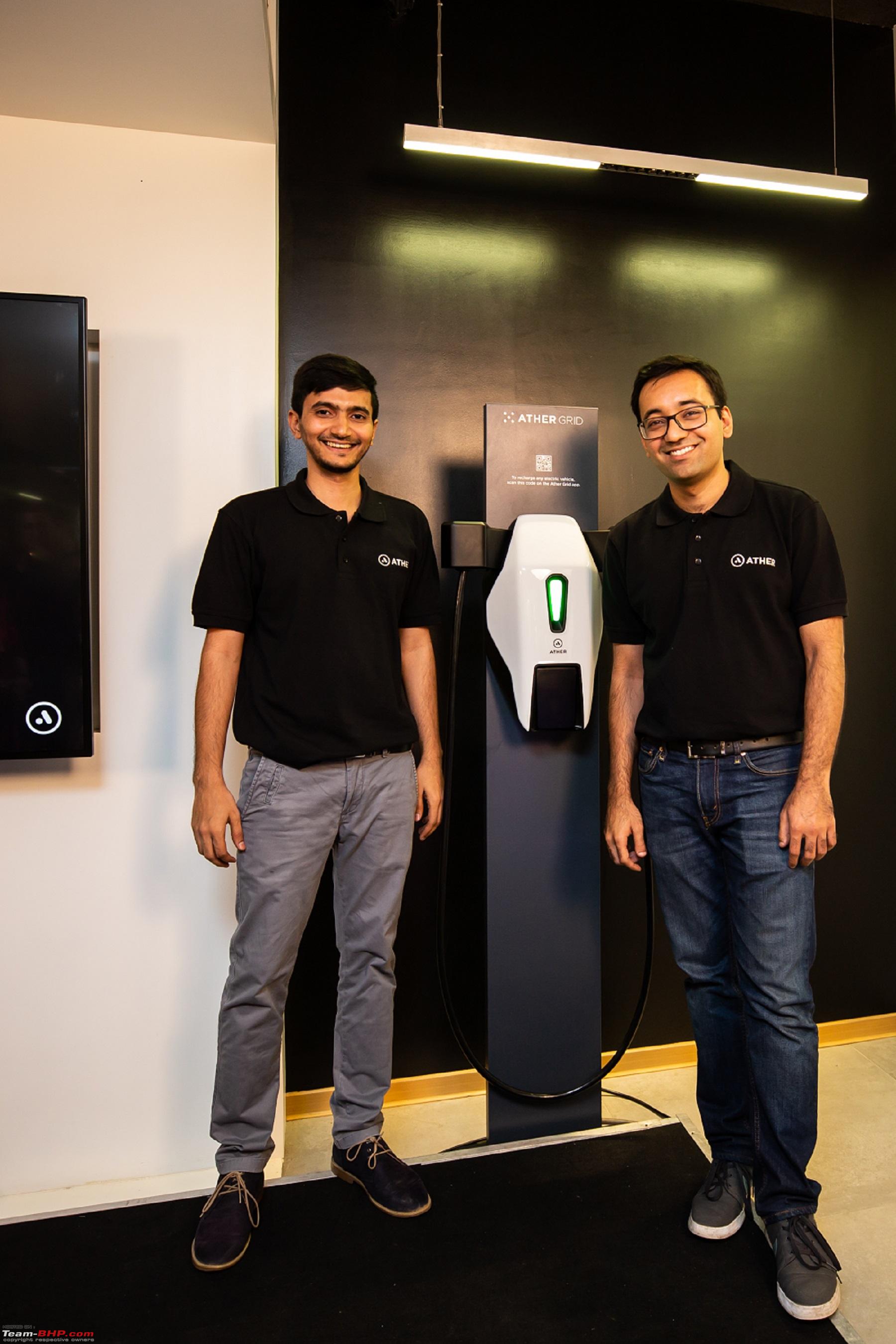 Ather Energy launches EV charging stations in Bangalore TeamBHP
