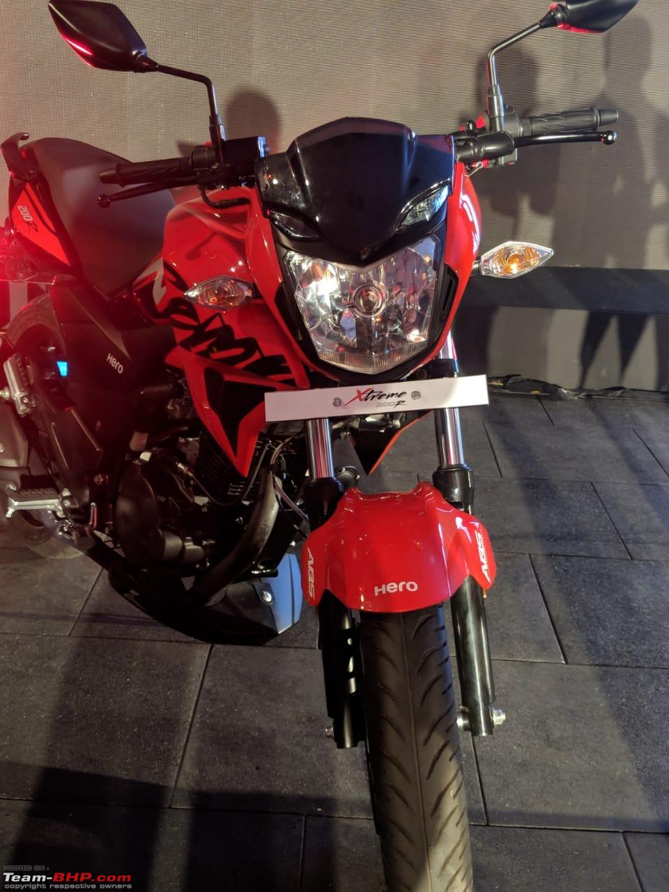 Hero Xtreme 200r Launched At Rs 89 900 Team Bhp