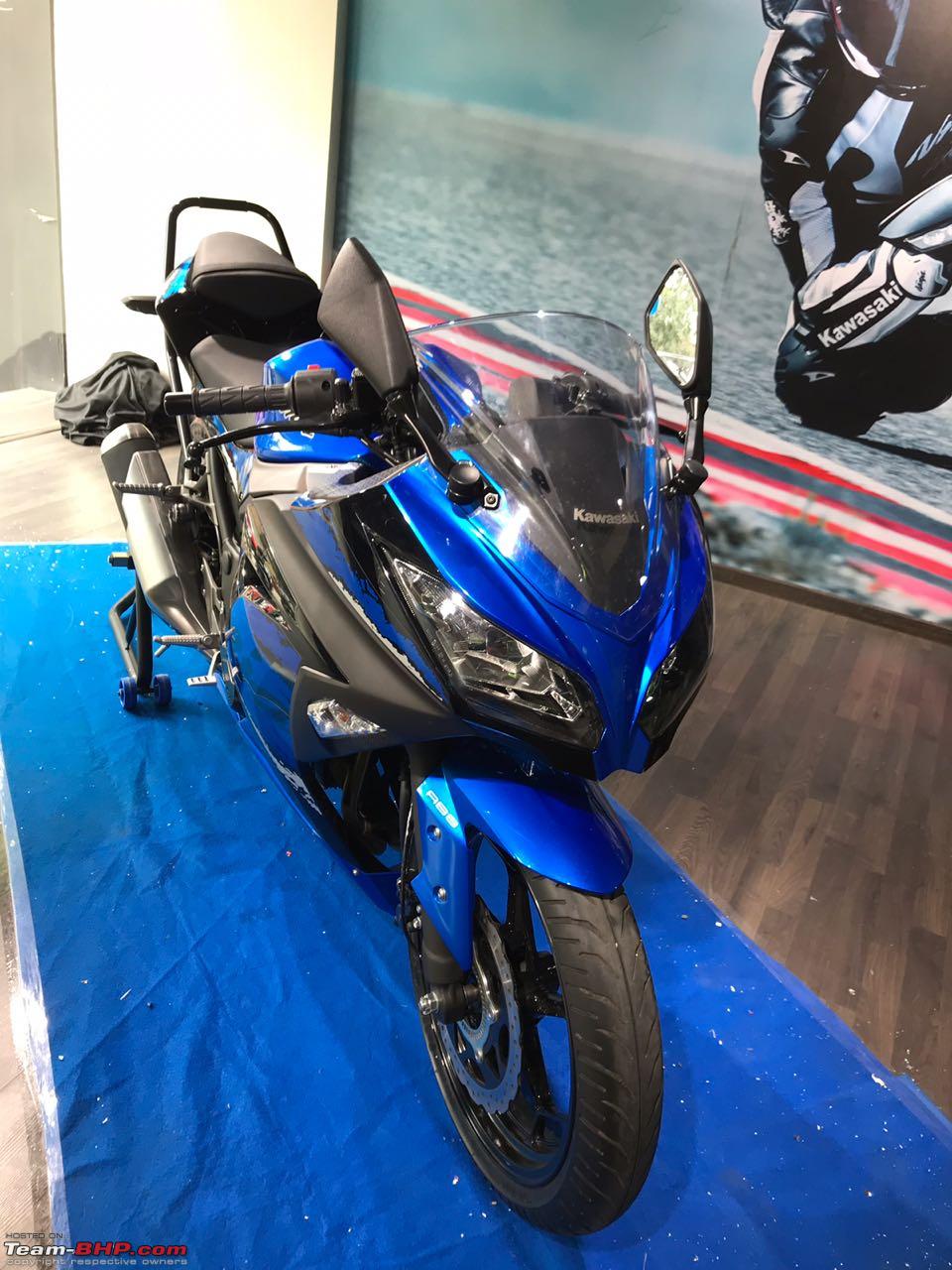 Sovesal Forudsætning øve sig A Close Look: The 2019 Kawasaki Ninja 300 ABS - Team-BHP