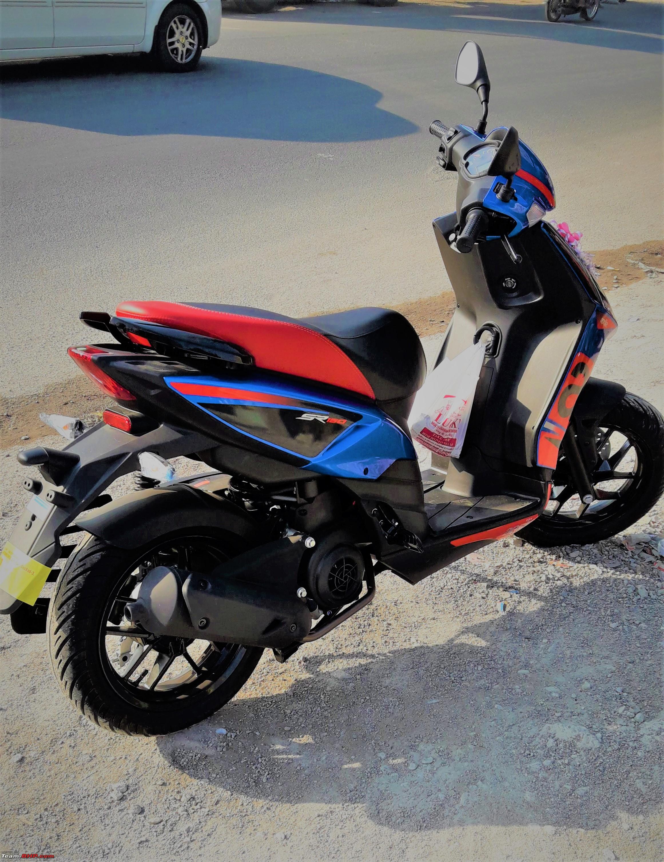 aprilia rs 150 scooty