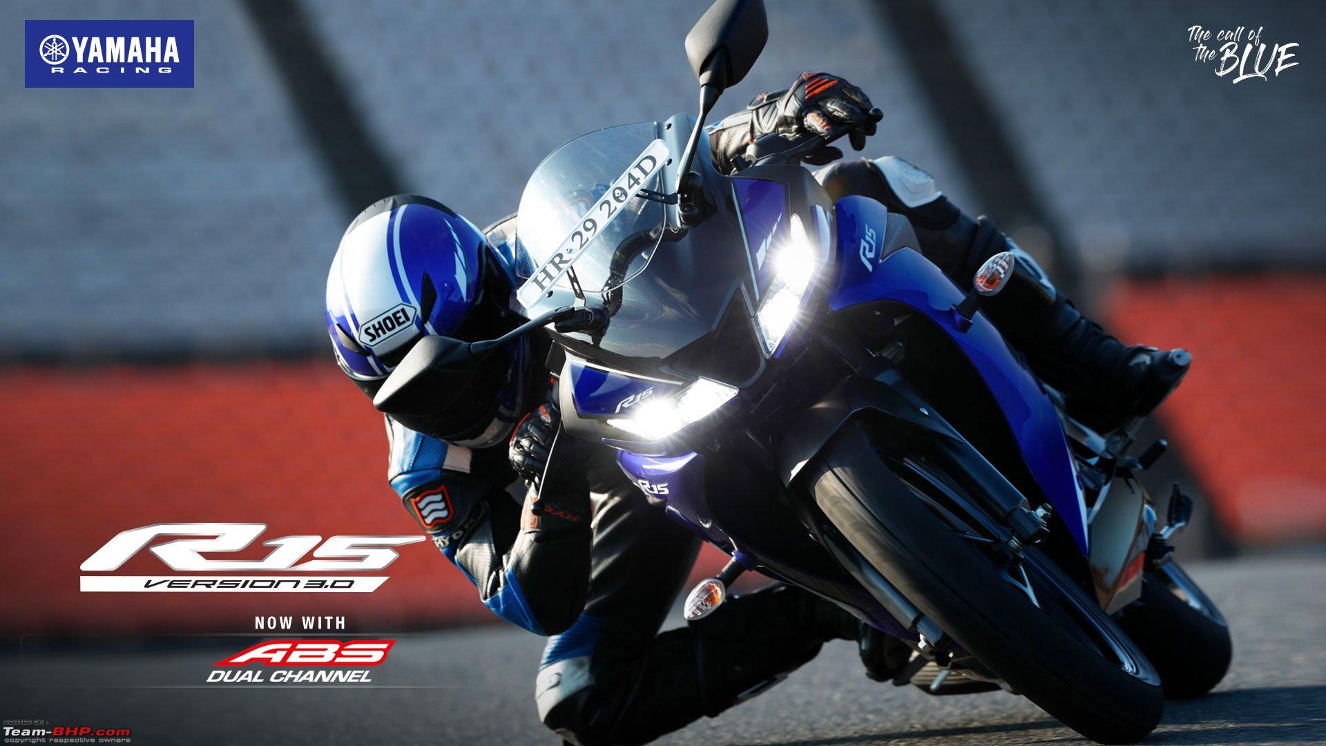 R15V3 Racing Blue Images / It comes in three different color variations ...