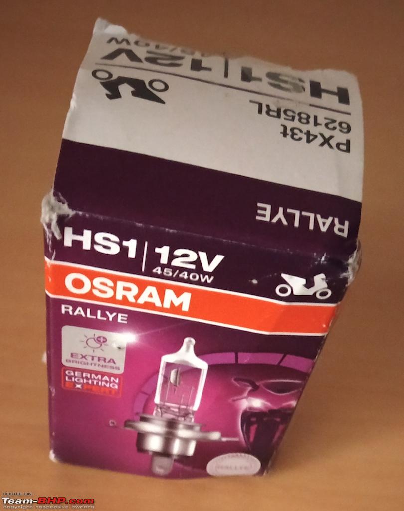 Osram Rallye HS1 Halogen 62185RL Exterior Headlight Bulb (12V, 45