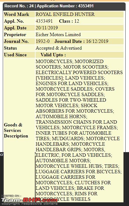 Trademark application for Royal Enfield Hunter filed in India-re-hunter.jpg