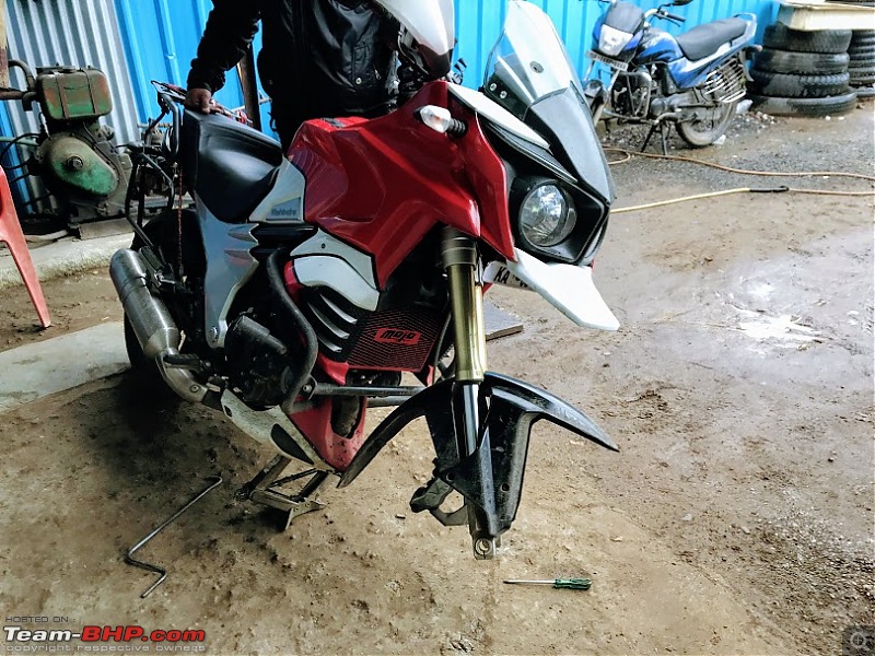 When you can't afford that Tiger, you build one! My (Modified) Mahindra Mojo-2.jpg
