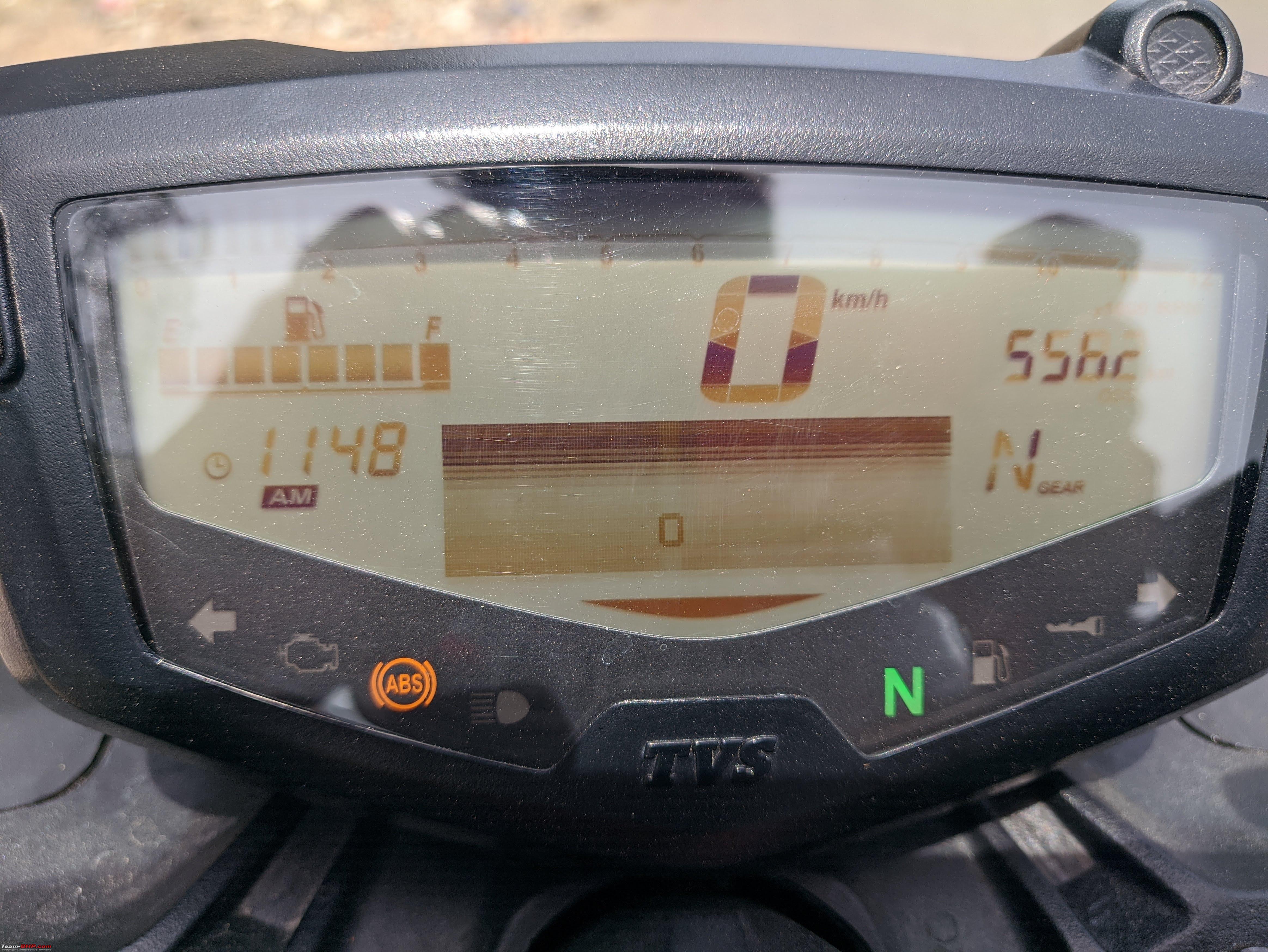 Eigendom Spoedig toxiciteit TVS Apache RTR 200 meter console fails for the 3rd time in 3 months! -  Team-BHP