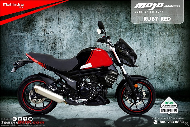 Mahindra Mojo 300 BS6 spied testing-rubyred.jpg