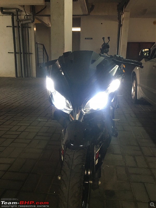 Kawasaki Ninja 300 - Tale of a Black Ninja!-optic-installed-2.jpg