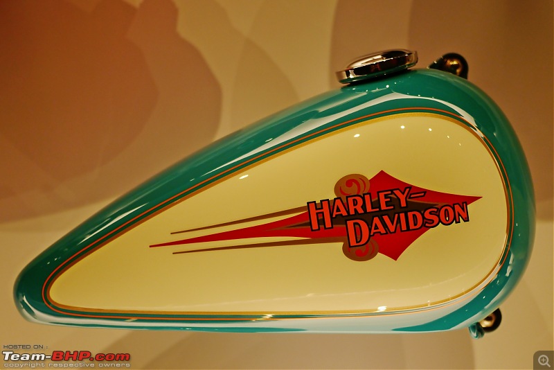 The Harley Davidson Museum - Milwaukee, Wisconsin-tank-wall011.jpg