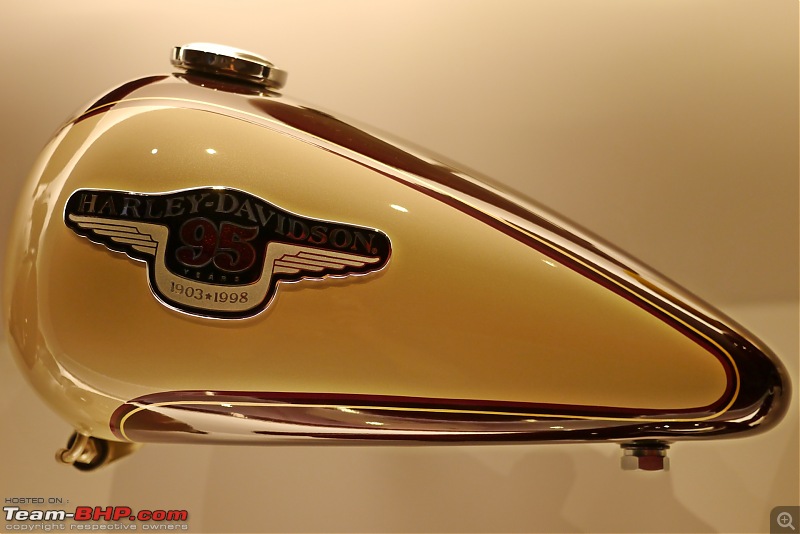 The Harley Davidson Museum - Milwaukee, Wisconsin-tank-wall012.jpg