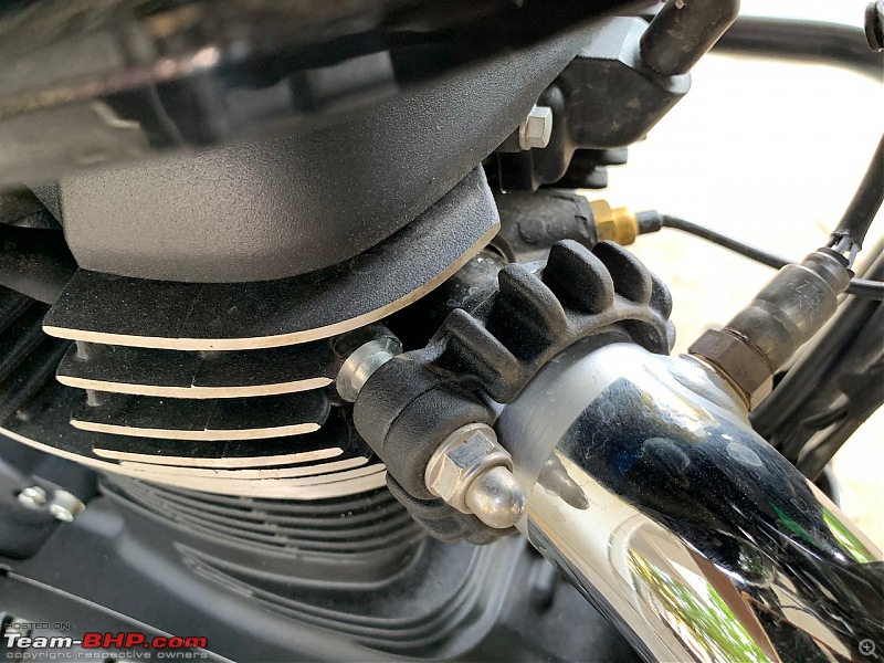 Royal Enfield Meteor 350 Review : 'Meteor'itic rise of a traveller-fins-silencer.jpeg