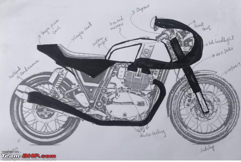gt continental  bullet  drawing royal Enfield  YouTube