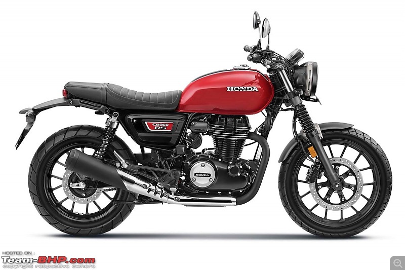 The Honda CB350 RS. EDIT: Launched at Rs. 1.96 lakh-hondacb350rsradiantredmetallic1.jpg