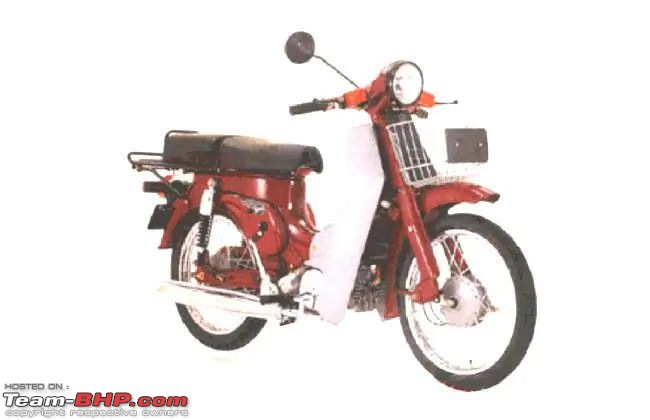 Indian two-wheelers with unconventional design / looks-bajajm80_2stroke.jpg