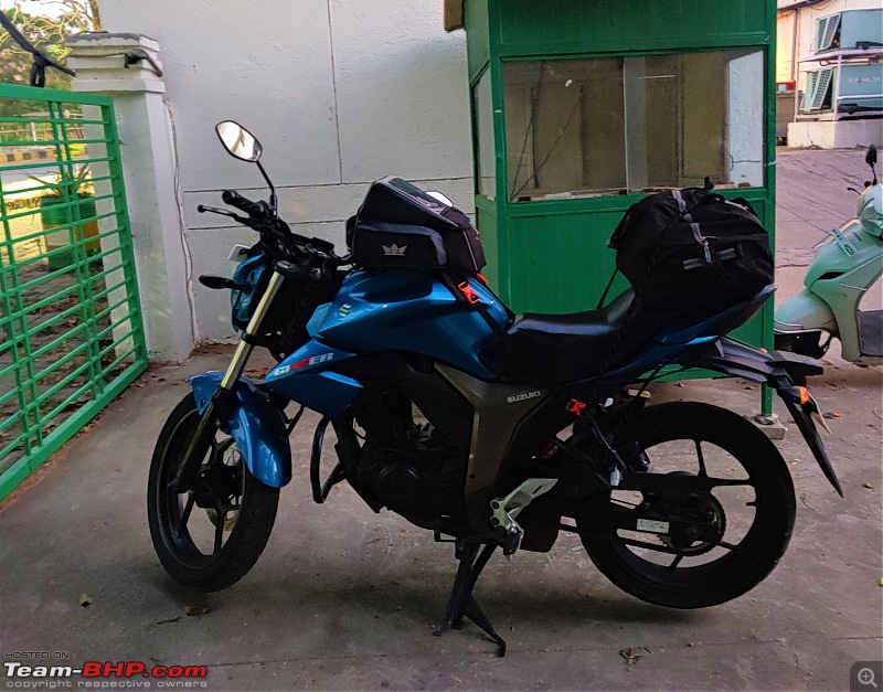 Pune to Lucknow on a Gixxer - Let's bring our bikes home-locked_and_loaded.jpg