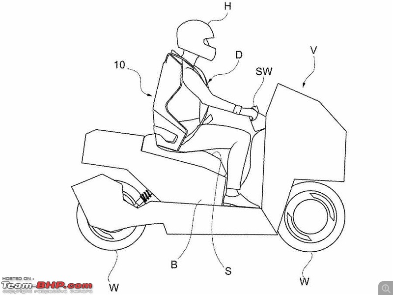 Italdesign patents seatbelt system for 2-wheelers-italdesign2wheelerseatbelt2.jpeg