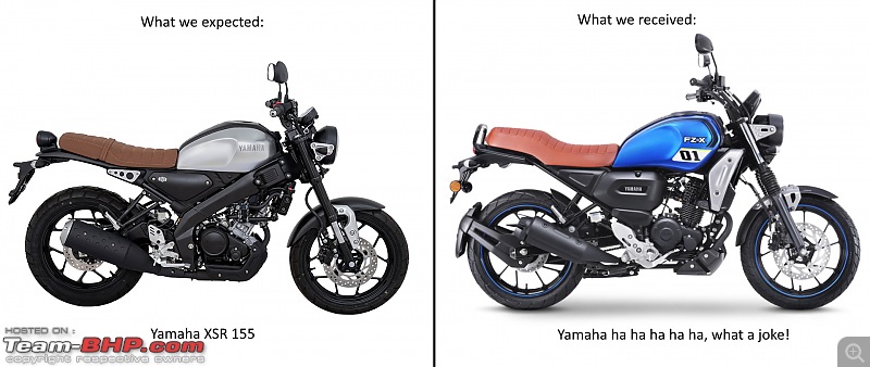New Yamaha bike spied. EDIT: FZ-X launched at Rs. 1.17 lakh-xsr-vs-fzx-1.jpg