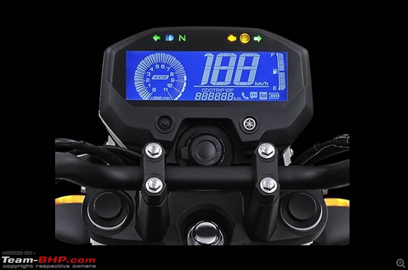 New Yamaha bike spied. EDIT: FZ-X launched at Rs. 1.17 lakh-fzxspeedo.jpg