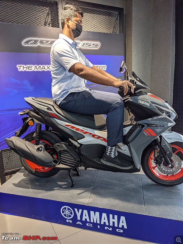 Yamaha Aerox 155 Scooter. Edit: Launched at 1.29 lakhs-pxl_20211028_101137096.jpg