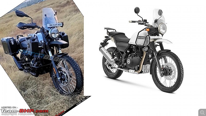 Retro-scrambler motorcycle with dual exhaust spotted | Seems to be a new Yezdi-p1.jpg