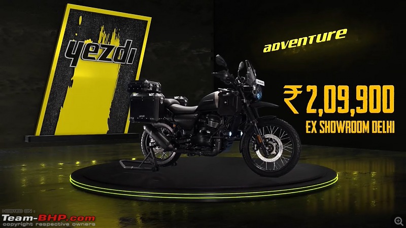 Yezdi Motorcycle Brand relaunched with Adventure, Scrambler & Roadster models-20220113_115541.jpg