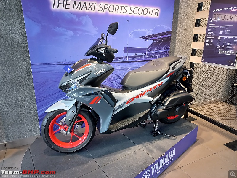Yamaha Aerox 155 Scooter. Edit: Launched at 1.29 lakhs-20220305_104531.jpg