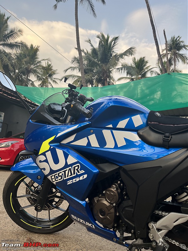The Blue Hawk | Suzuki Gixxer SF250 | Ownership Review | 1 year & 16,000 km later (cylinder changed)-img_1837.jpeg