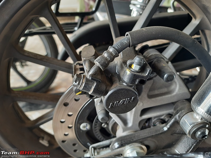 Start of something new | Introducing Piccolo - My Honda CB350 Anniversary Edition Ownership Review-brakes.jpg