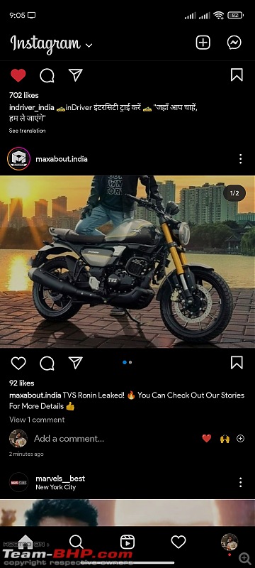 TVS Ronin launched @ Rs. 1.49 lakh-screenshot_20220704090528288_com.instagram.android.jpg