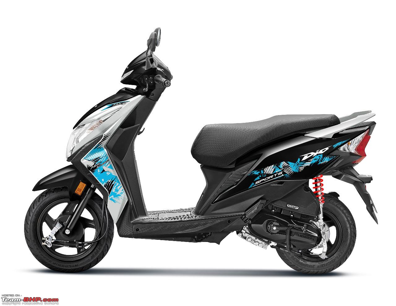 Honda Dio Sports limited edition launched at Rs. 68,317 - Team-BHP