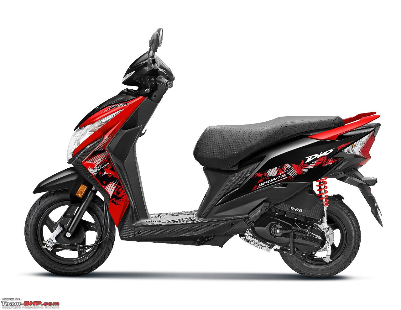 Honda Dio Sports limited edition launched at Rs. 68,317 - Team-BHP