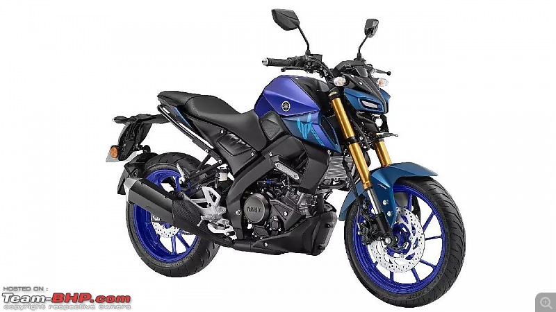 2023 Yamaha FZ, FZ-X and MT-15 launched in India-yamahamt15v2rightsideview0.jpg