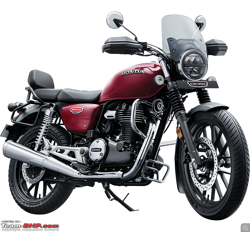 The Honda H'ness CB350, priced at Rs. 1.90 lakh-comfort_custom.png