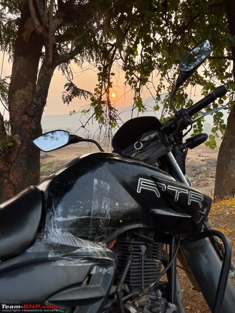 Tamed a black beast TVS Apache RTR 180 Review Team BHP
