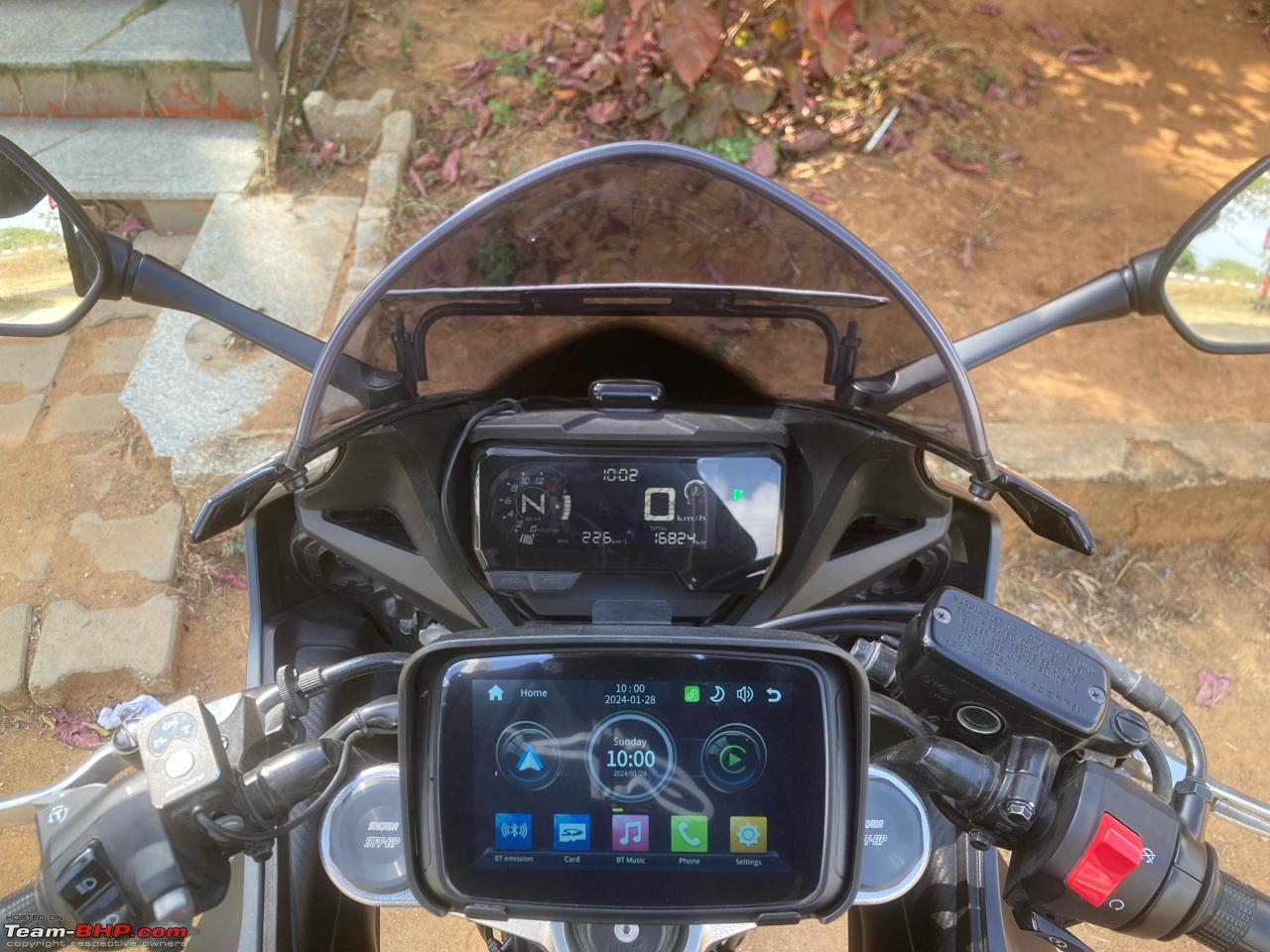 Carpuride Wireless Apple Carplay Motorcycle Android Auto