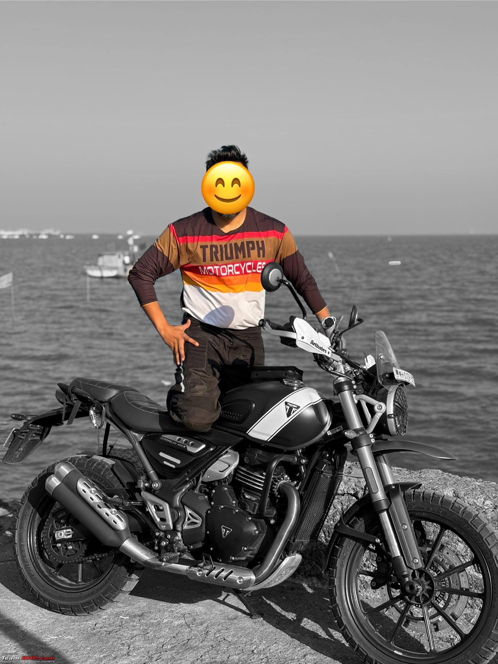 Triumph Scrambler 400 X Review Page 11 Team BHP