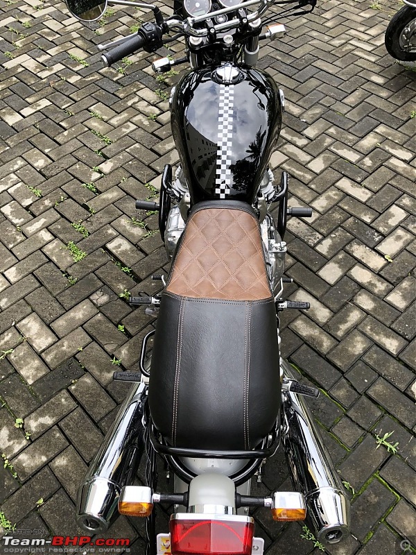 Ridden: Royal Enfield Interceptor 650 & Continental GT 650 Twin-03seat.jpg